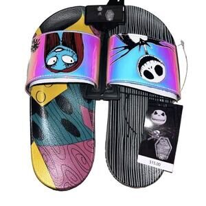 Disney The Nightmare Before Christmas Women's Sandals Size 11 Jack Sally New
